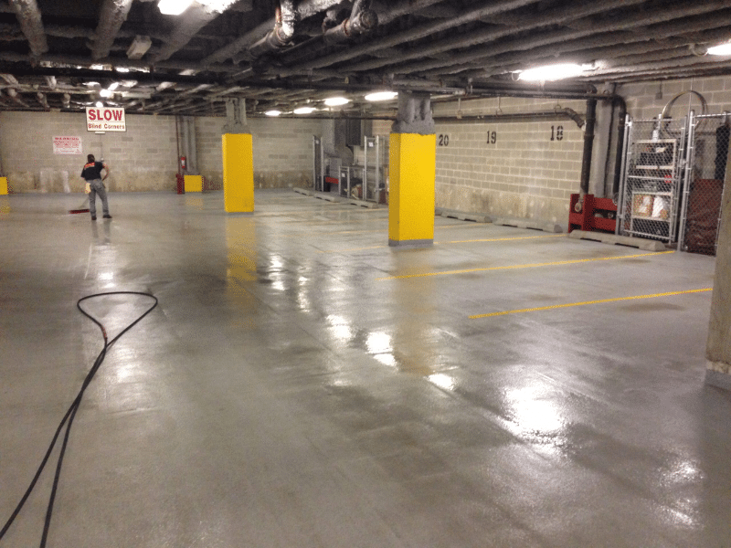 Parking Lot Pressure Washing Genesee County NY